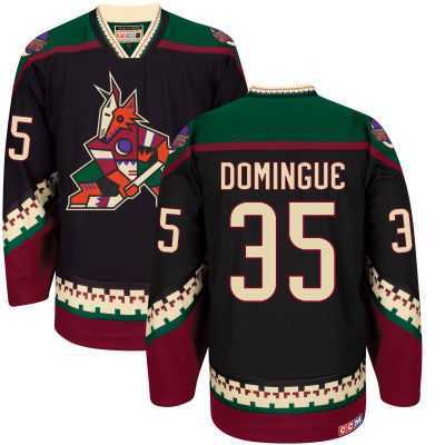 Phoenix Coyotes #35 Domingue Black CCM Throwback Stitched Jersey DingZhi,We sell and wholesale Phoenix Coyotes #35 Domingue Black CCM Throwback Stitched Jersey DingZhi on line form chian!